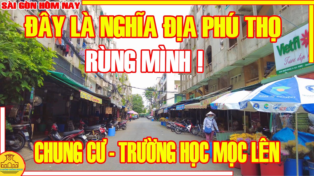 Bất Ngờ! Sài Gòn RÙNG MÌNH Từ Khu NGHĨ.A ĐỊA / Tìm Lại NGHĨA ĐỊA PHÚ THỌ Q11 / Sài Gòn Hôm Nay