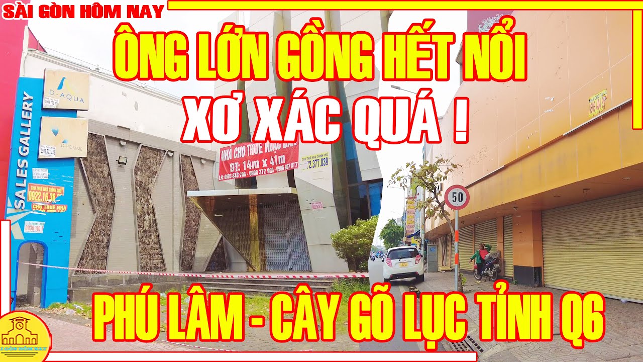 XƠ XÁC QUÁ! Sài Gòn ÔNG LỚN "GỒNG HẾT NỔI" / Phố Xá PHÚ LÂM CÂY GÕ LỤC TỈNH Q6 / Sài Gòn Hôm Nay