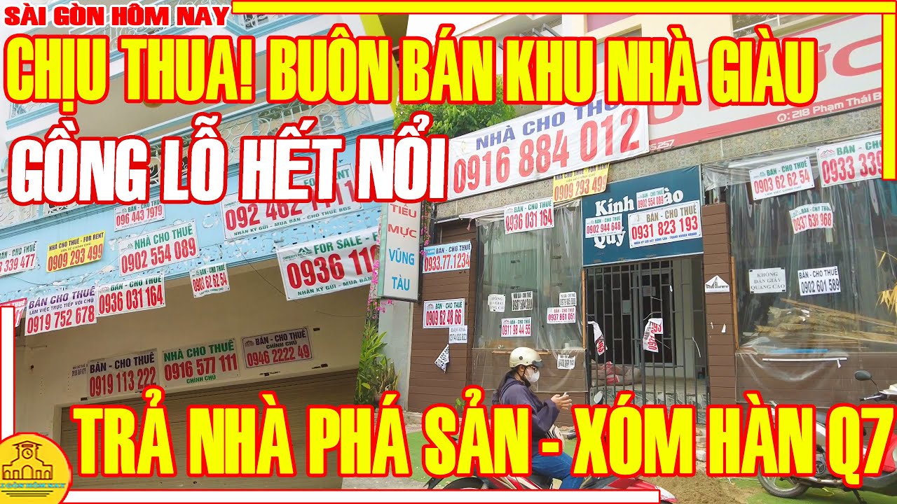 THUA LUÔN! BUÔN BÁN KHÓC RÒNG Xóm NHÀ GIÀU / GỒNG LỖ HẾT NỔI TRẢ NHÀ PHÁ SẢN / Sài Gòn Hôm Nay