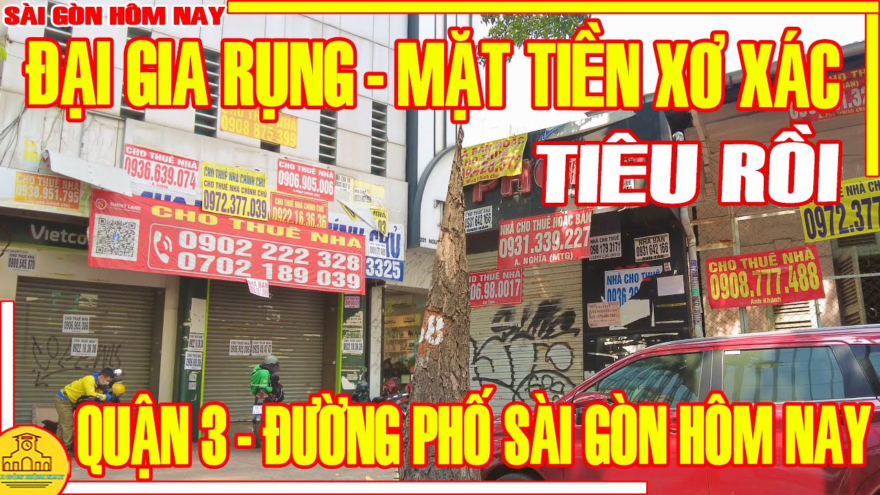 TIÊU RỒI! Sài Gòn ẢM ĐẢM CHƯA HỒI KẾT / ĐẠI GIA RỤNG - MẶT TIỀN XƠ XÁC / Đường Phố Sài Gòn Hôm Nay