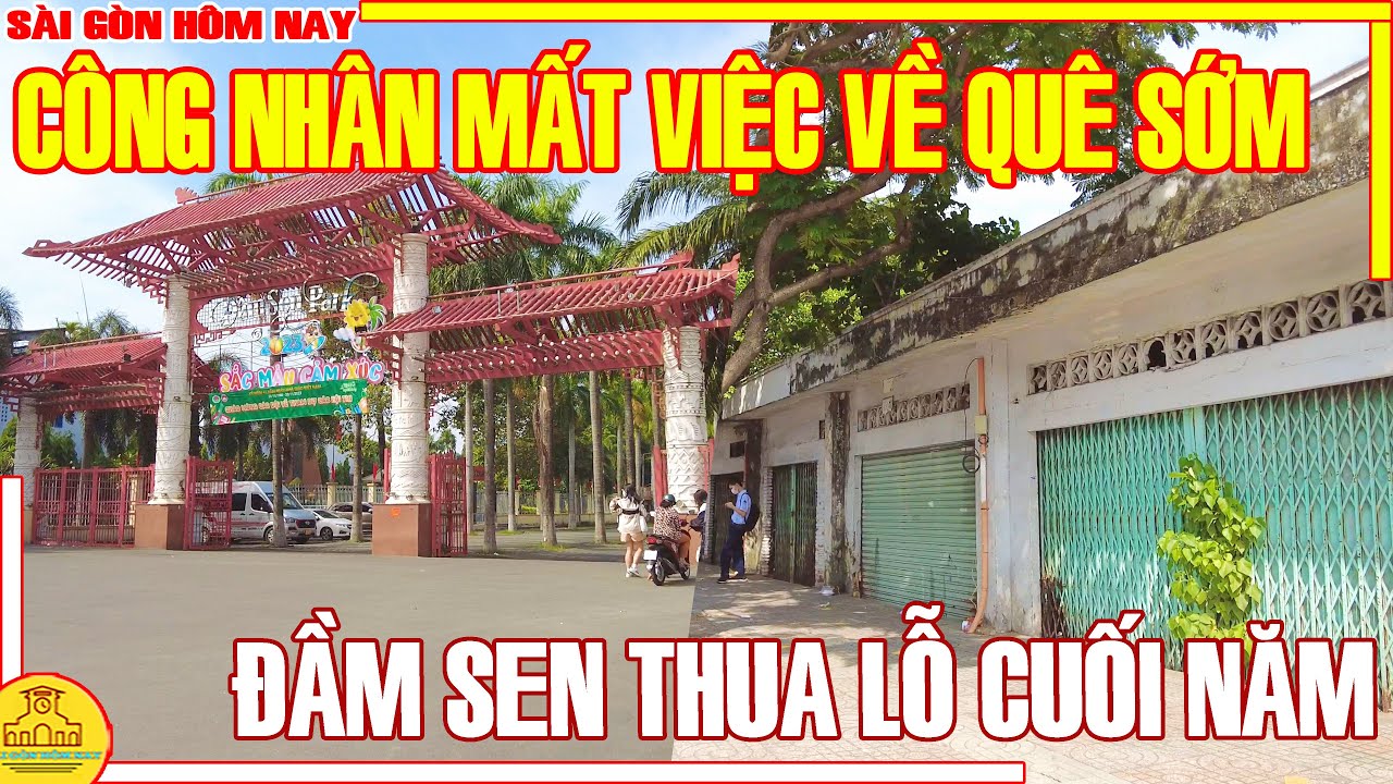 CÔNG NHÂN MẤT VIÊC VỀ QUÊ! ĐẦM SEN THUA LỖ / PHỐ XÁ LẠC LONG QUÂN & HÒA BÌNH Q11 / SÀI GÒN HÔM NAY