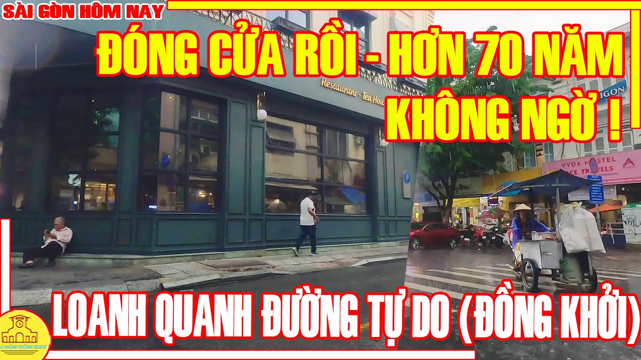 KHÔNG NGỜ! ĐÓNG CỬA Tiệm Bánh HƠN 70 NĂM Ở Sài Gòn / Lang Thang Khu Đường TỰ DO (ĐỒNG KHỞI) Quận 1