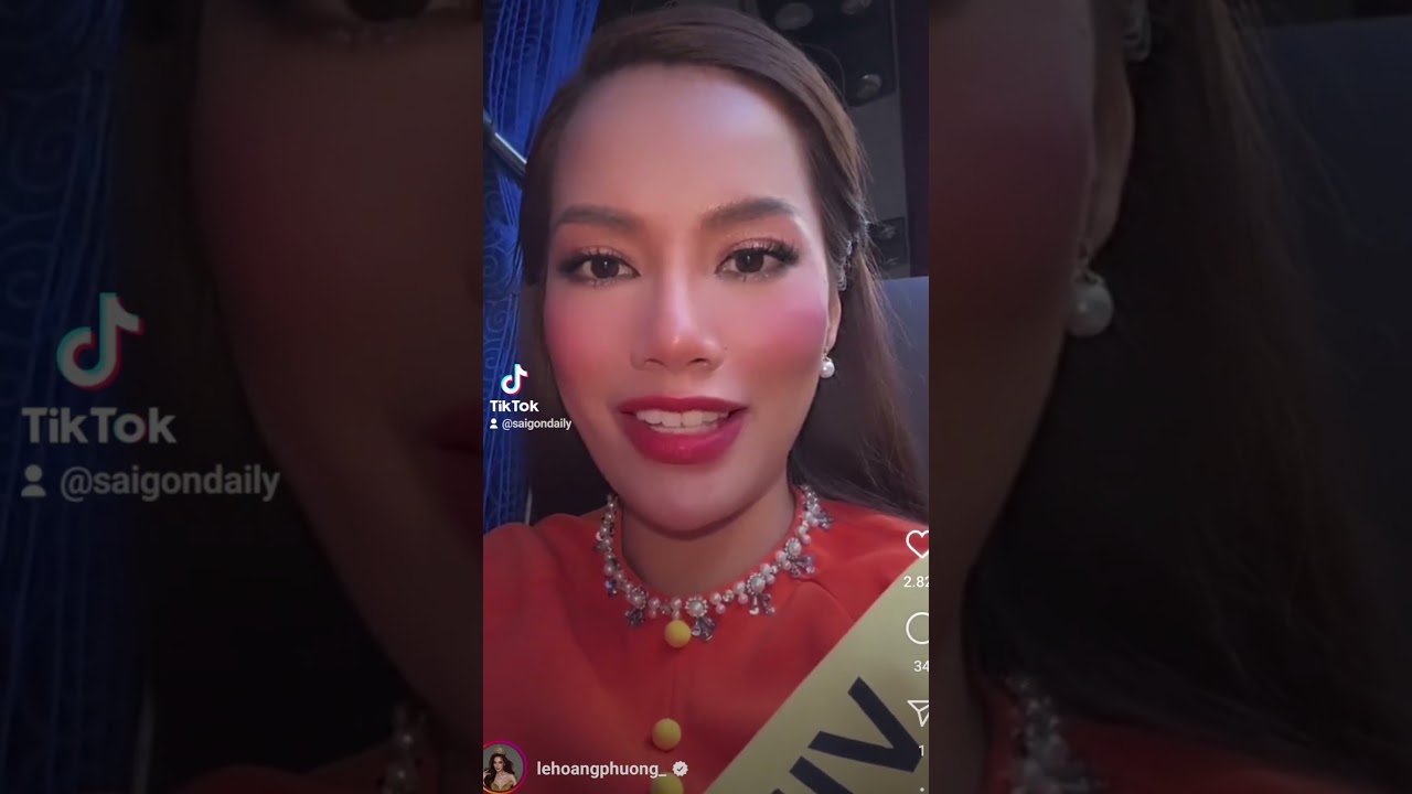 Lê Hoàng Phương lên tiếng về việc thi hát ở MISS GRAND INTERNATIONAL 2023 dù hát ko hay