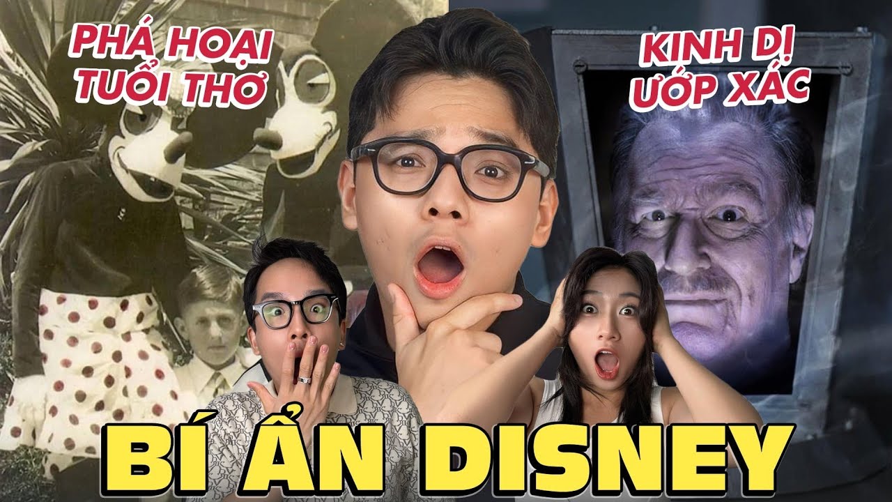 Disney đen tối hơn bạn nghĩ 😱: tan nát tuổi thơ với những bí ẩn nhà Chuột!! #ĐểKểChoNghe