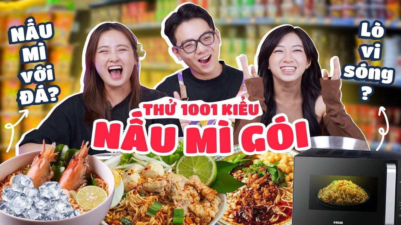 Kiểm chứng 7749 cách nấu MÌ GÓI độc lạ TikTok!!: hoang mang nấu mì bằng nước đá??? 😱