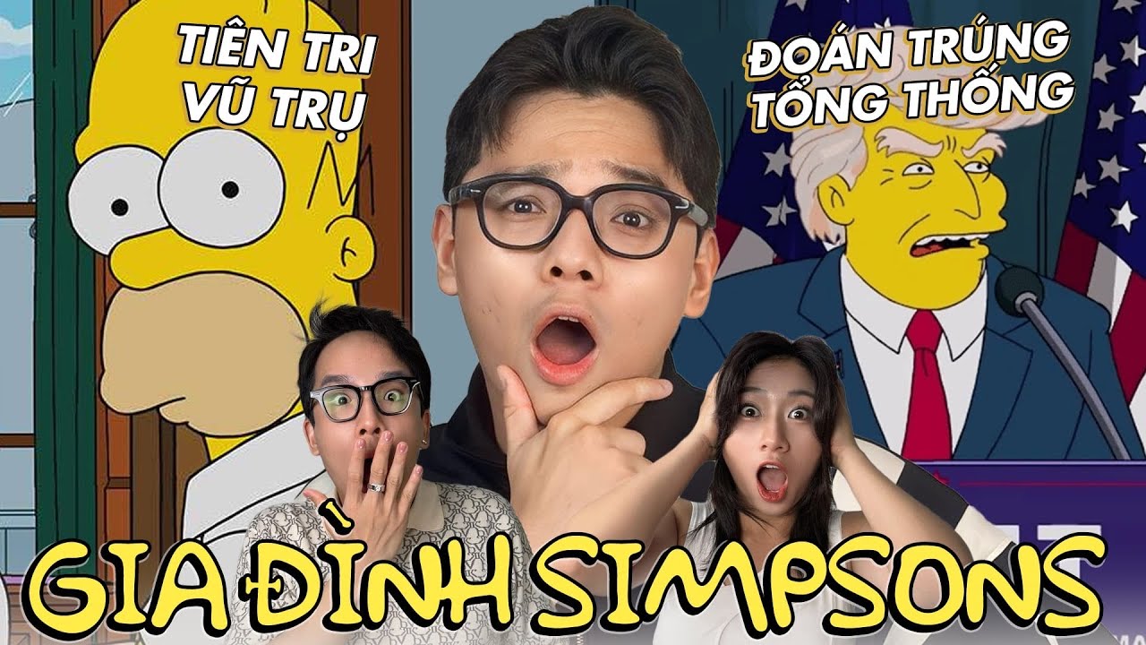 Simpsons - Nhà Tiên tri Vũ trụ 😱: bí ẩn bộ phim hoạt hình dự đoán tương lai!! #ĐểKểChoNghe EP 2