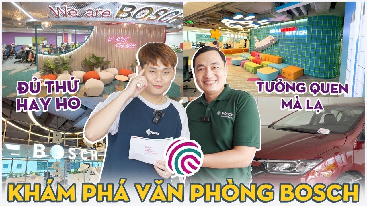 Vlog cùng Duy Thẩm: Khám phá Trung tâm phát triển phần mềm đầu tiên của Bosch tại Đông Nam Á