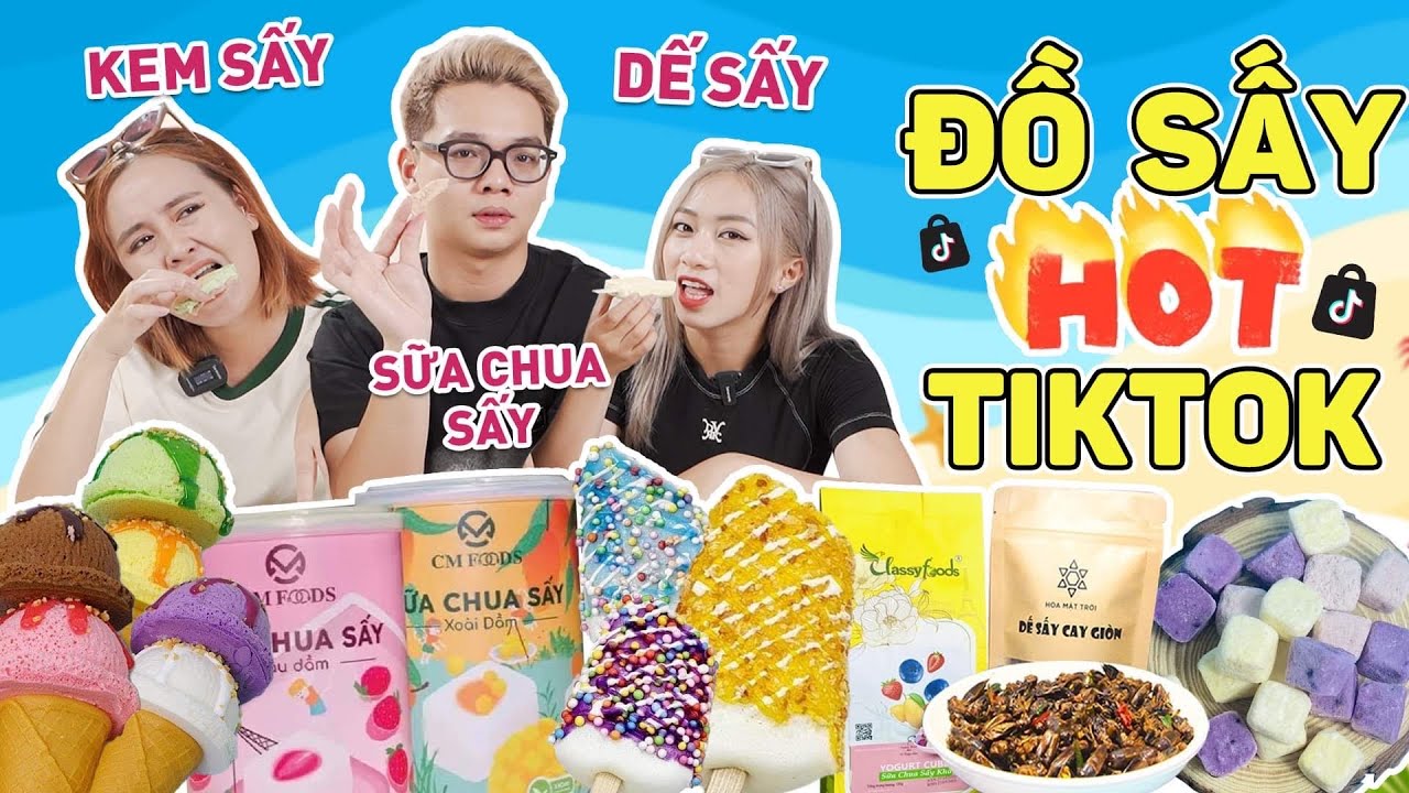 Kiểm chứng SNACK SẤY TikTokShop!!: hàng triệu lượt chốt đơn, hương vị gây lú 😱