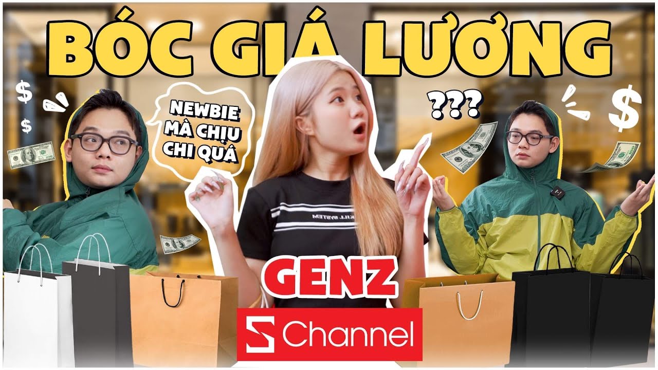 Gen Z Schannel hé lộ mức lương siêu khủng!!!: xài tiền như lá me, mua toàn hàng hiệu 🔥