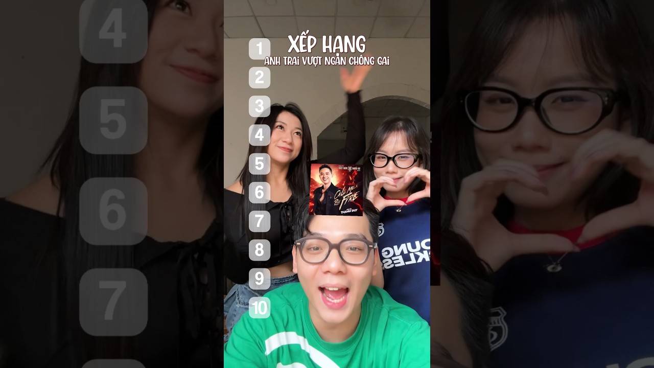 Xếp hạng các Anh trai vượt ngàn chông gai cùng chúng tui 🤭