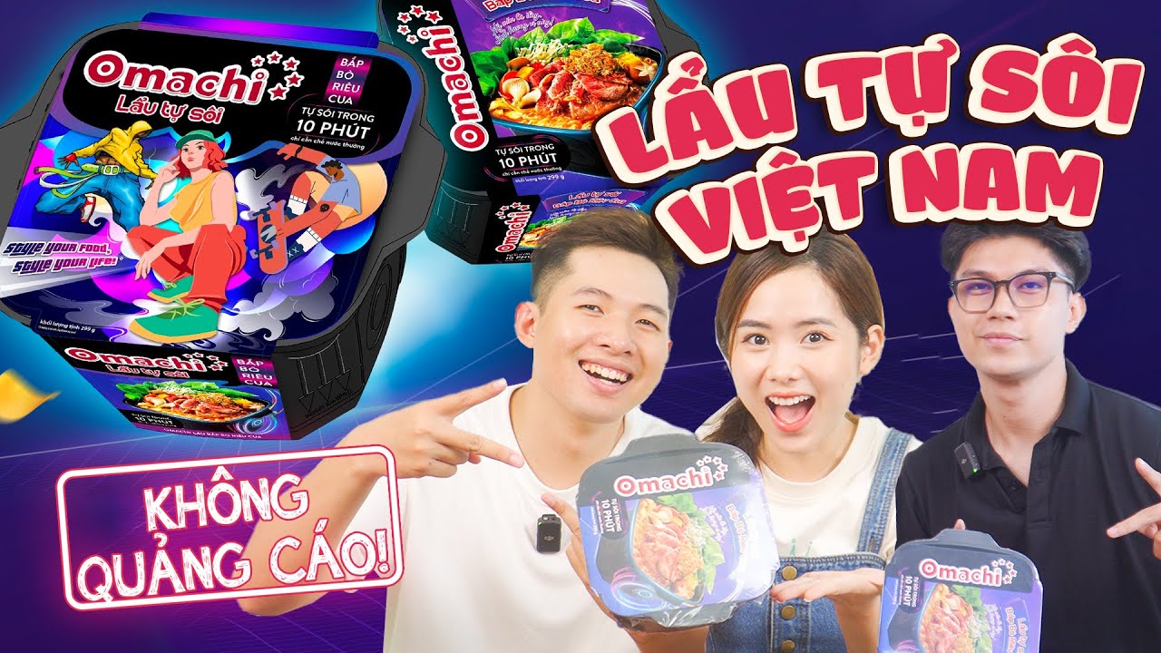 Team UT: Lẩu riêu cua Omachi tự sôi cực HOT- Hải Triều gia nhập UT??