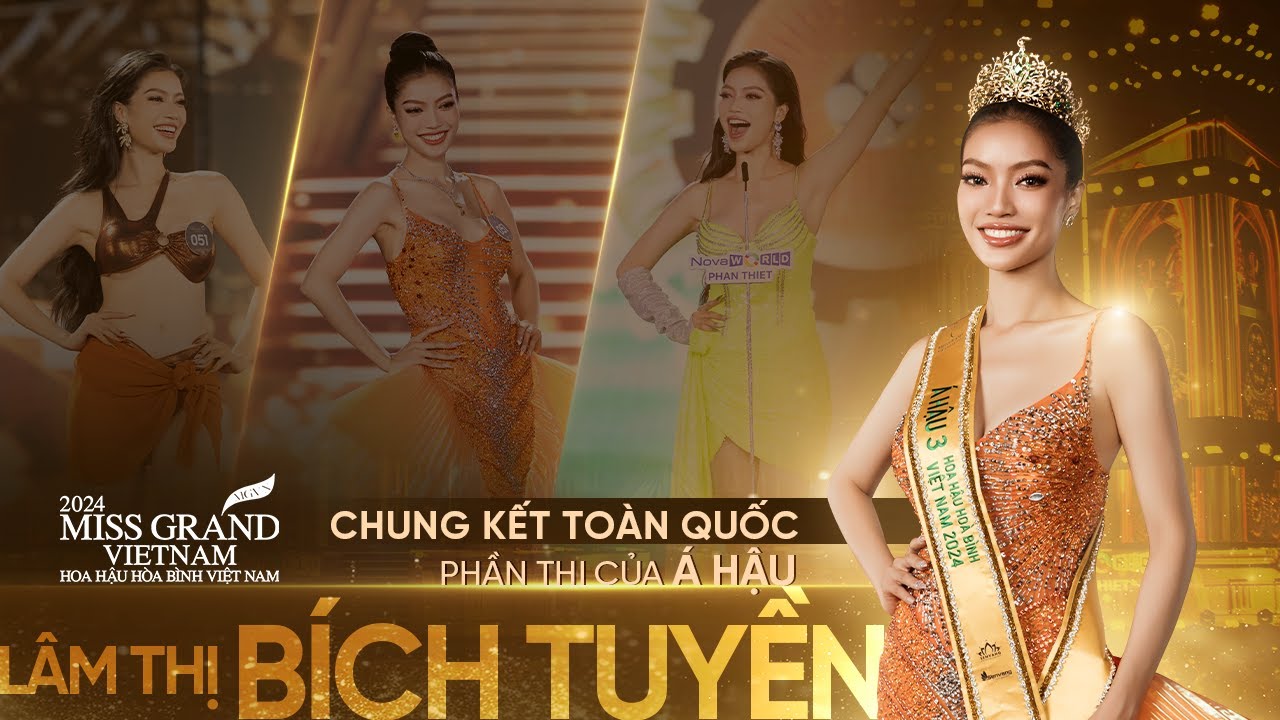 Á hậu 3 Lâm Thị Bích Tuyền và phần trình diễn tại đêm Chung kết Miss Grand Vietnam 2024