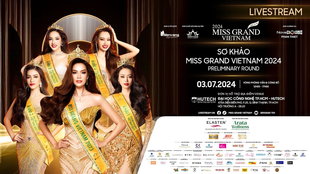 SƠ KHẢO MISS GRAND VIETNAM 2024 - VÒNG PHỎNG VẤN VÀ CÔNG BỐ - [LIVESTREAM]