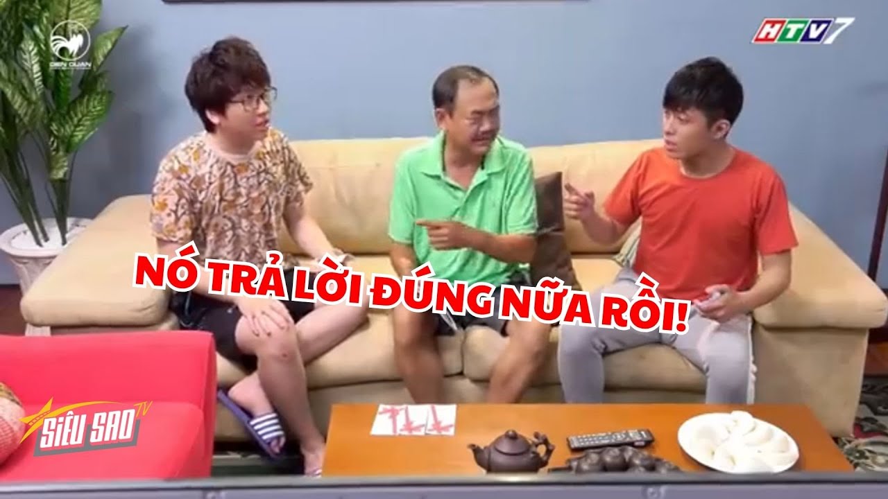 Ông nội Đức Nghĩa bắt hai đứa cháu TRẢ LỜI CÂU HỎI mới được nhận Voucher | SIÊU SAO TV