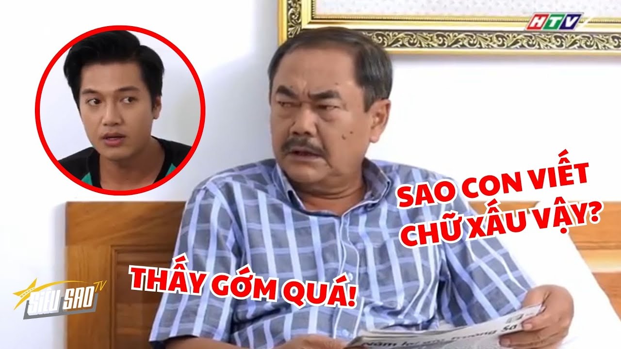 Đức Phúc SƯỢNG TRÂN vì bị ba Đức Nghĩa chê VIẾT CHỮ XẤU | SIÊU SAO TV