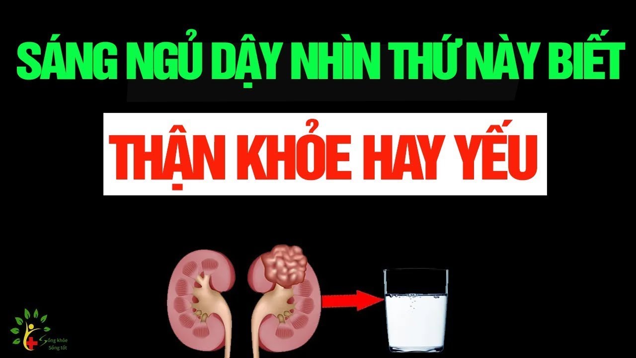 Sáng ngủ dậy nhìn thứ này biết Thận Khỏe Hay Yếu