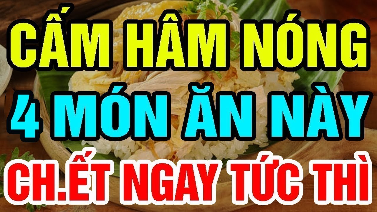 Bác sĩ Cảnh Báo 4 MÓN ĂN CẤM HÂM NÓNG CỰC ĐỘC, Dùng Theo Cách NGU NGỐC Này RƯỚC U.NG TH.Ư Vào Người