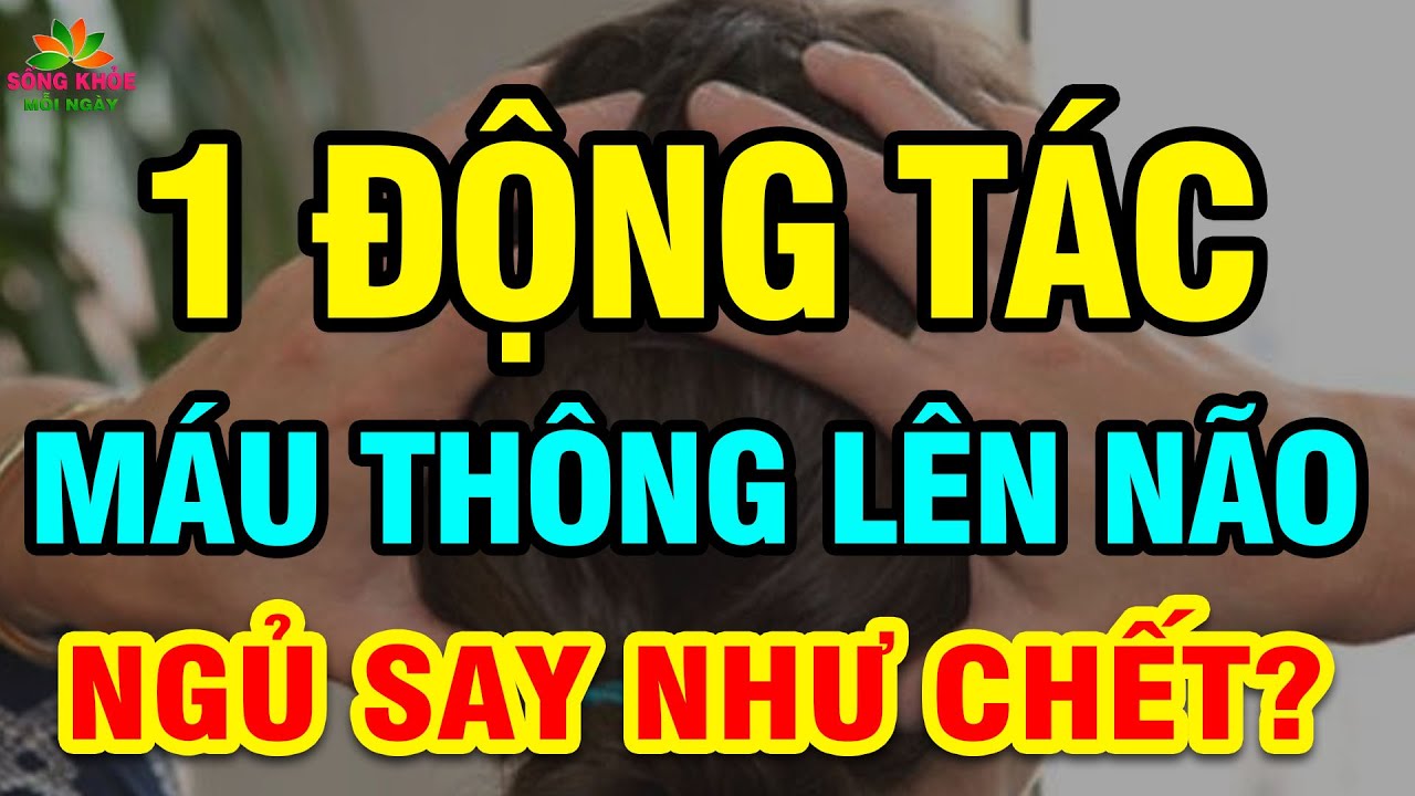 Cảnh báo: Tối Đi Ngủ Cứ TẬP ĐỘNG TÁC NÀY 1 Phút Sẽ NGỦ NGON Sống Rất Thọ, BỆNH NÀO CŨNG KHỎI | SKMN