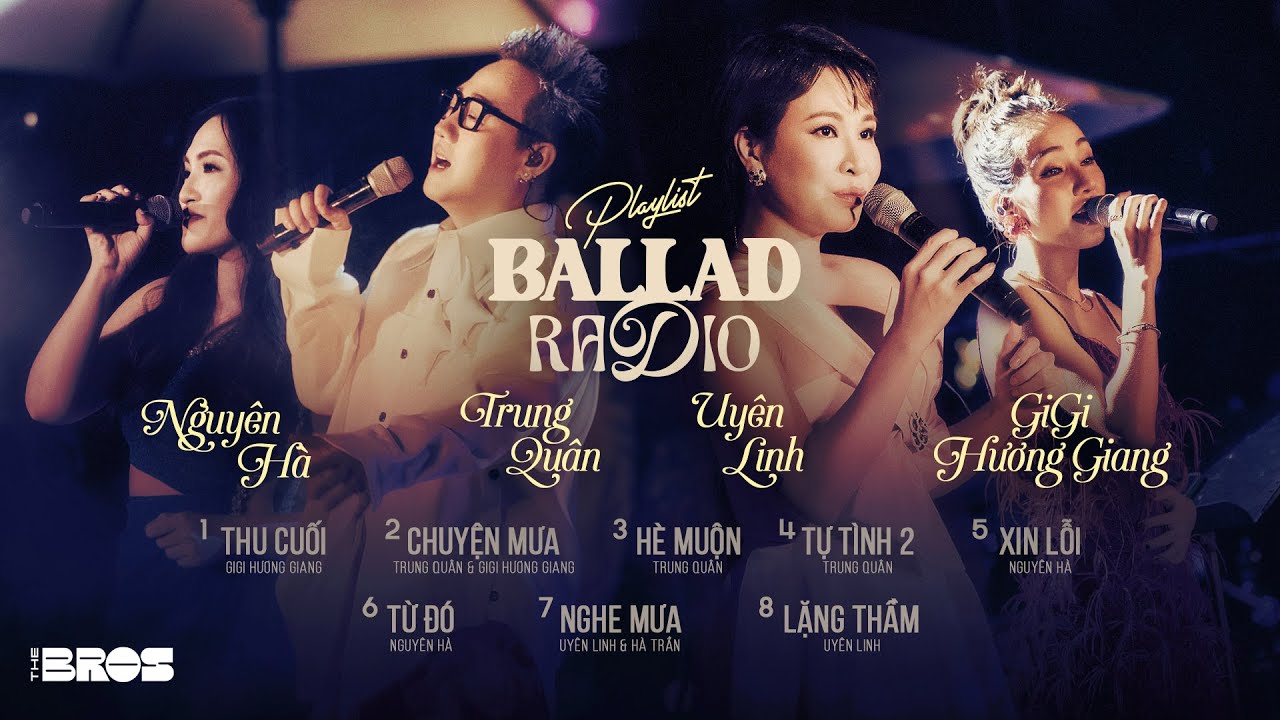 Nhạc Ballad Buồn 2024《 Uyên Linh & Nguyên Hà & GiGi Hương Giang & Trung Quân Playlist 》