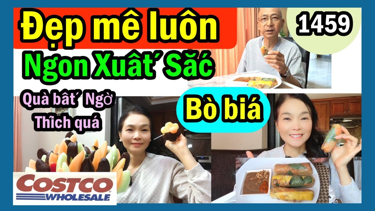 $7 bò bía xuất sắc,Costco soup mới, Mê món quà bất ngờ gift baskets rất đẹp, #1459