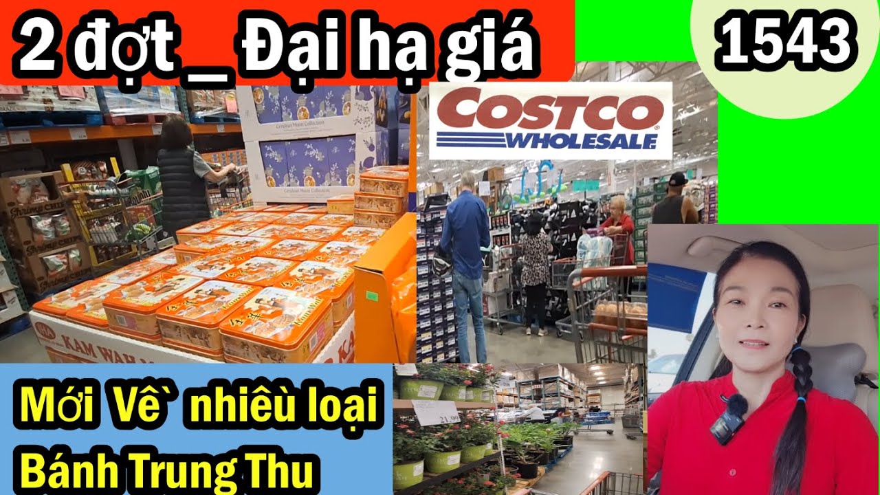 đợt sale mới Costco Wholesale mới về bánh trung thu rất nhiều, #1543