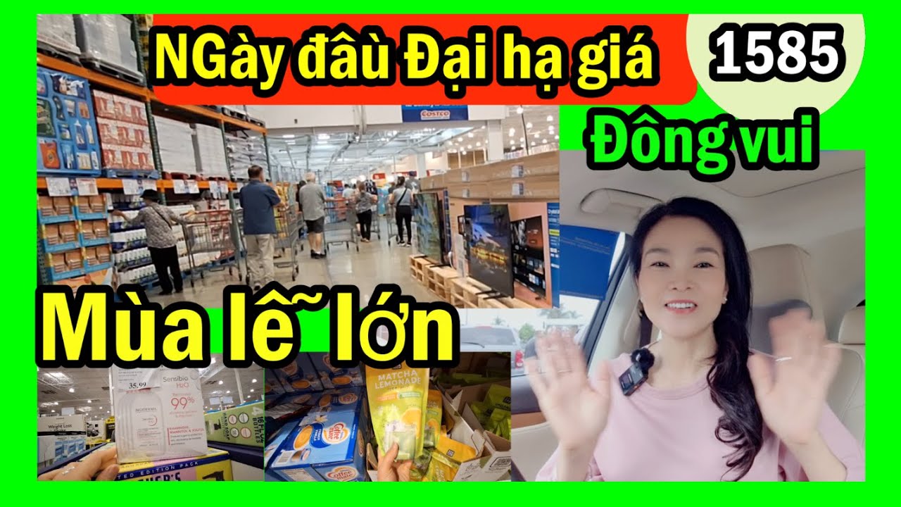 Mùa lễ thêm hàng mới về Costco đông vui ngày đầu đại hạ giá sale, #1585