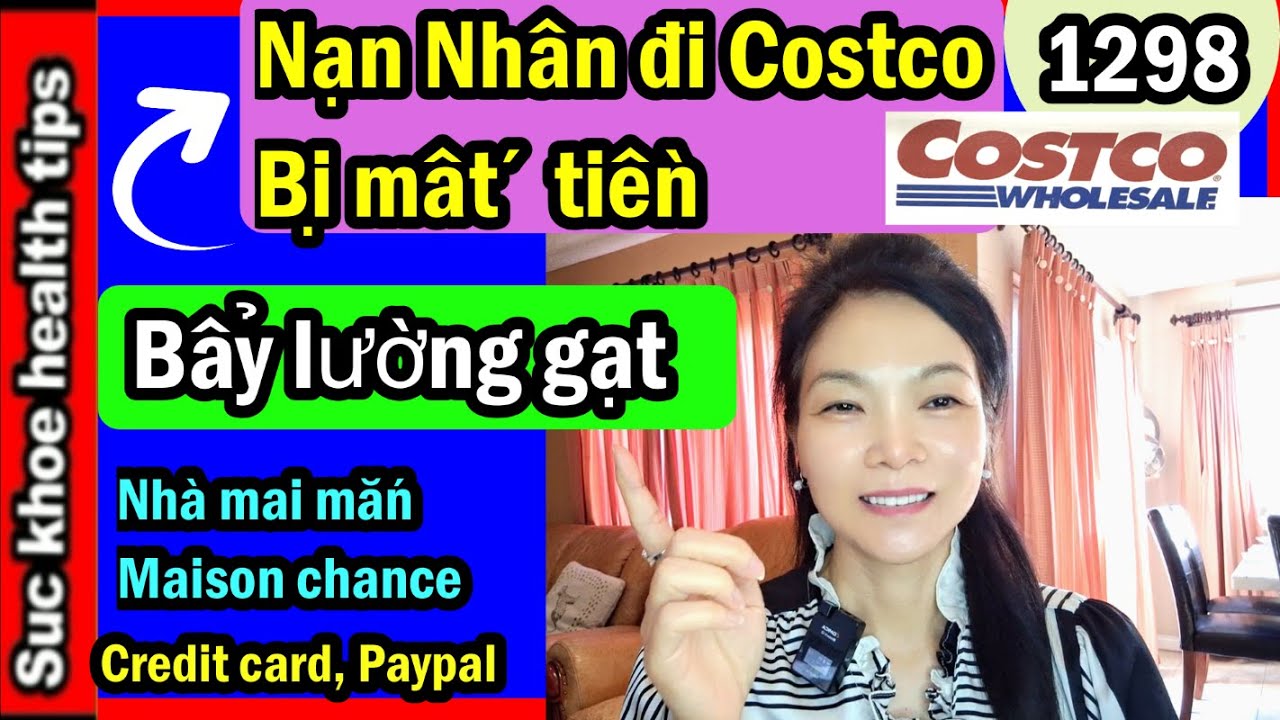 Nạn nhân Đi Costco wholesale bị mất tiền, bẩy lường gạt, nên trả credit card online #1298