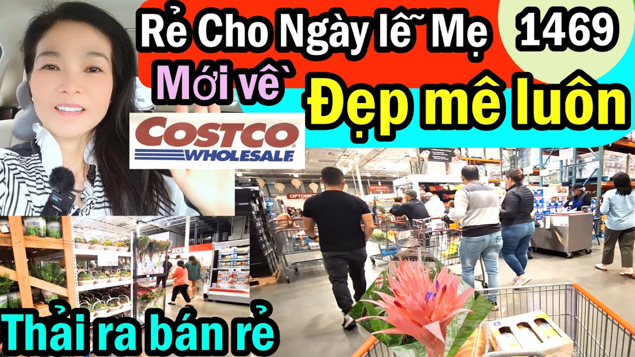 Mới về đẹp mê luôn Costco Wholesale lễ Mẹ Sale rẻ vô cùng, bông hoa, #1469