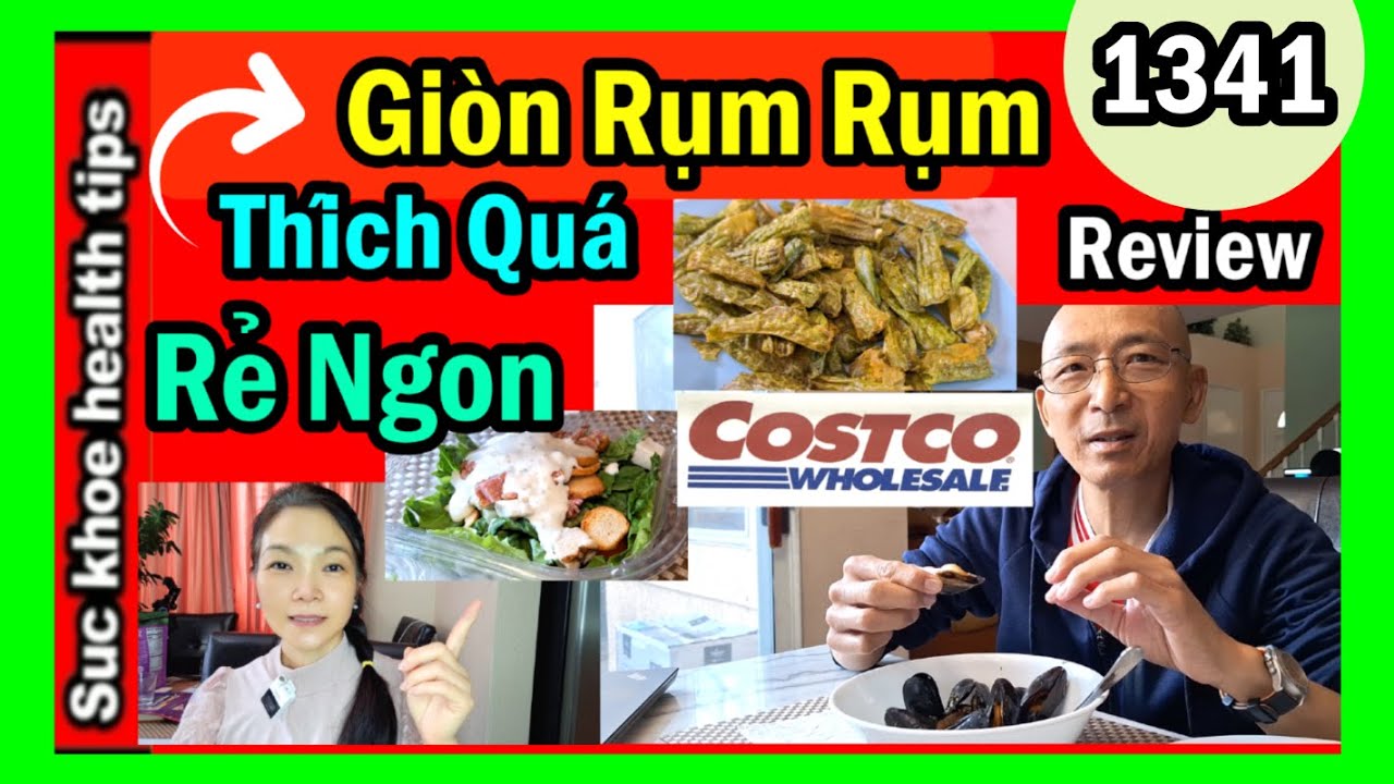 Rẻ Ngon VÔ CÙNG Costco Wholesale ăn thử LẠ MỚI Giòn Rụm Rụm ớt thơm ăn, chem chép, #1341