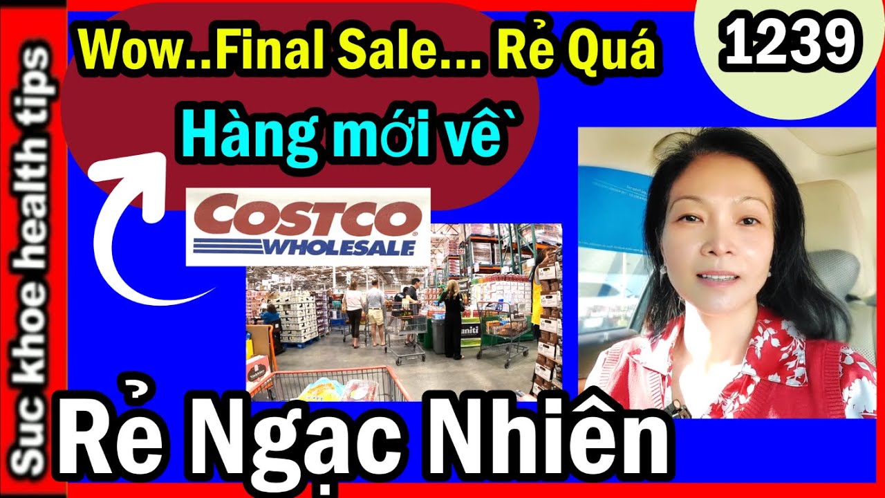 Mới Mới Costco Wholesale RẺ NGẠC NHIÊN LUÔN Final sale CẦN THÌ MUA NHANH ,#1239