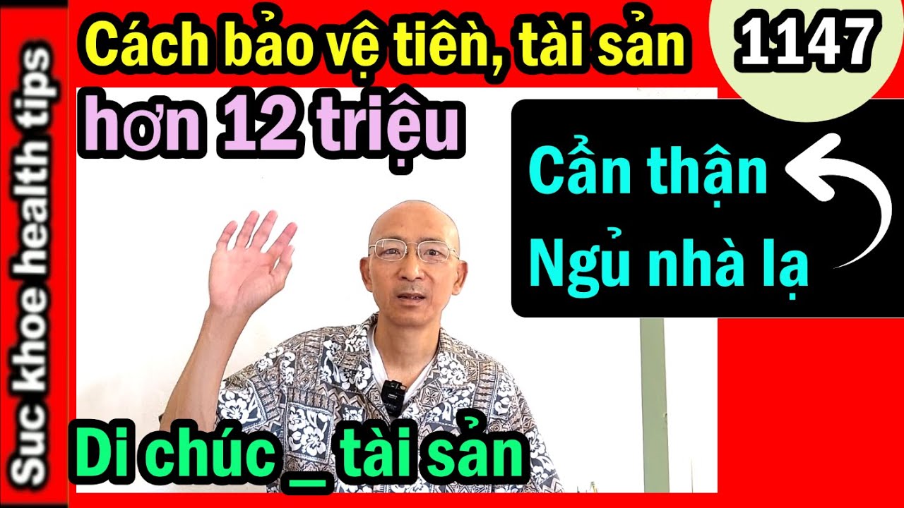 Cẩn thận ngủ chổ lạ,Gas,Cách BẢO VỆ Tài sản,Đứng tên xe + Bảo hiểm car insurance, #1147