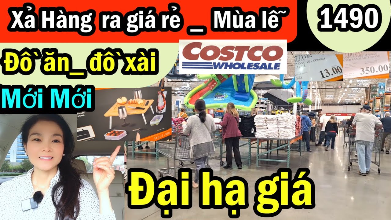 Mùa lễ Costco xả hàng ra sale, thêm hàng mới đồ xài đồ ăn, #1490