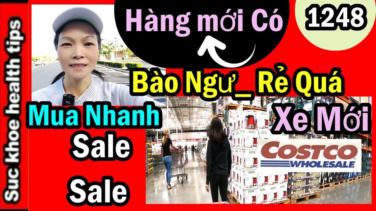 Hàng mới Có_Đi 2 Chợ COSTCO BÀO NGƯ rẻ + SALE bất ngờ,Xe Car Lexus ,#1248 Wholesale Business