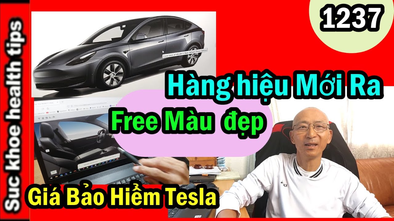 Wow KIỂU MỚI ra QUÁ RẺ _ Xe Tesla _ĐẸP_  Giá BẢO HIỂM Tesla Car insurance, #1237