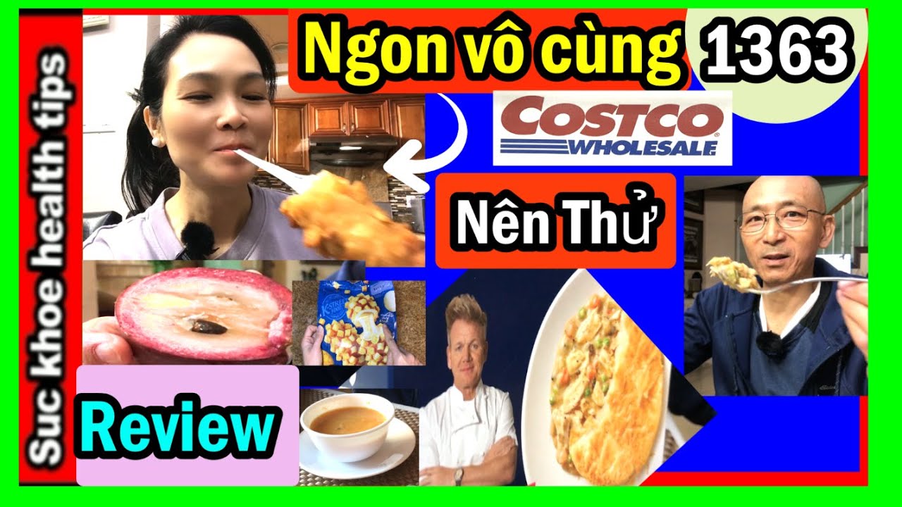 COSTCO món mới về kiểu Đại Hàn ăn NGON vô cùng NÊN THỬ, vú sửa, bí #1363 costco wholesale