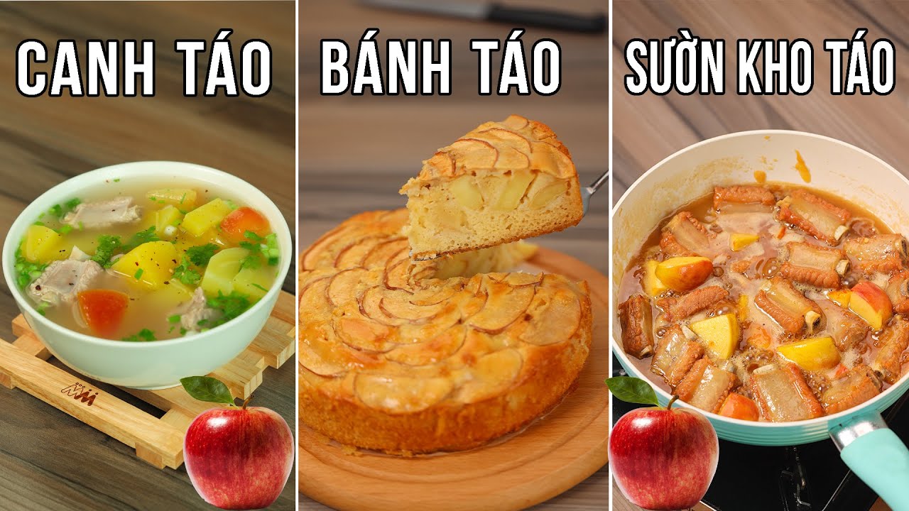 Đem Táo làm Bánh đã ngon rồi mà làm Sườn Kho Táo còn ngon hơn nữa