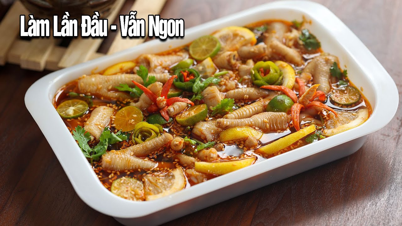 Chân Gà Ngâm Sa Tế giòn ngon khó cưỡng lại với hương vị đặc biệt