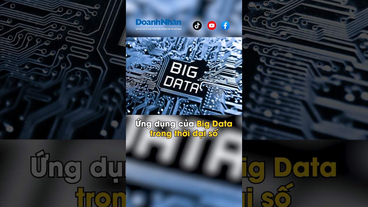 Ứng dụng của Big Data trong thời đại số  #shorts