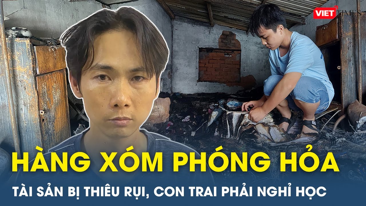 Sau vụ bị hàng xóm đốt nhà tại Cần Thơ, gia đình nạn nhân trắng tay con trai phải tạm nghỉ học | VT