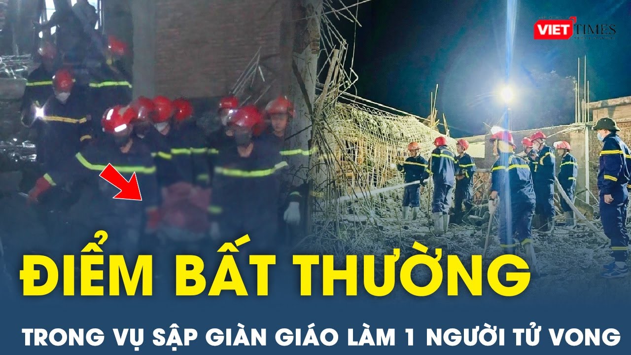 Sáng 20/12: Điểm bất thường trong vụ sập giàn giáo khiến một người tử vong ở Thanh Hóa | VT