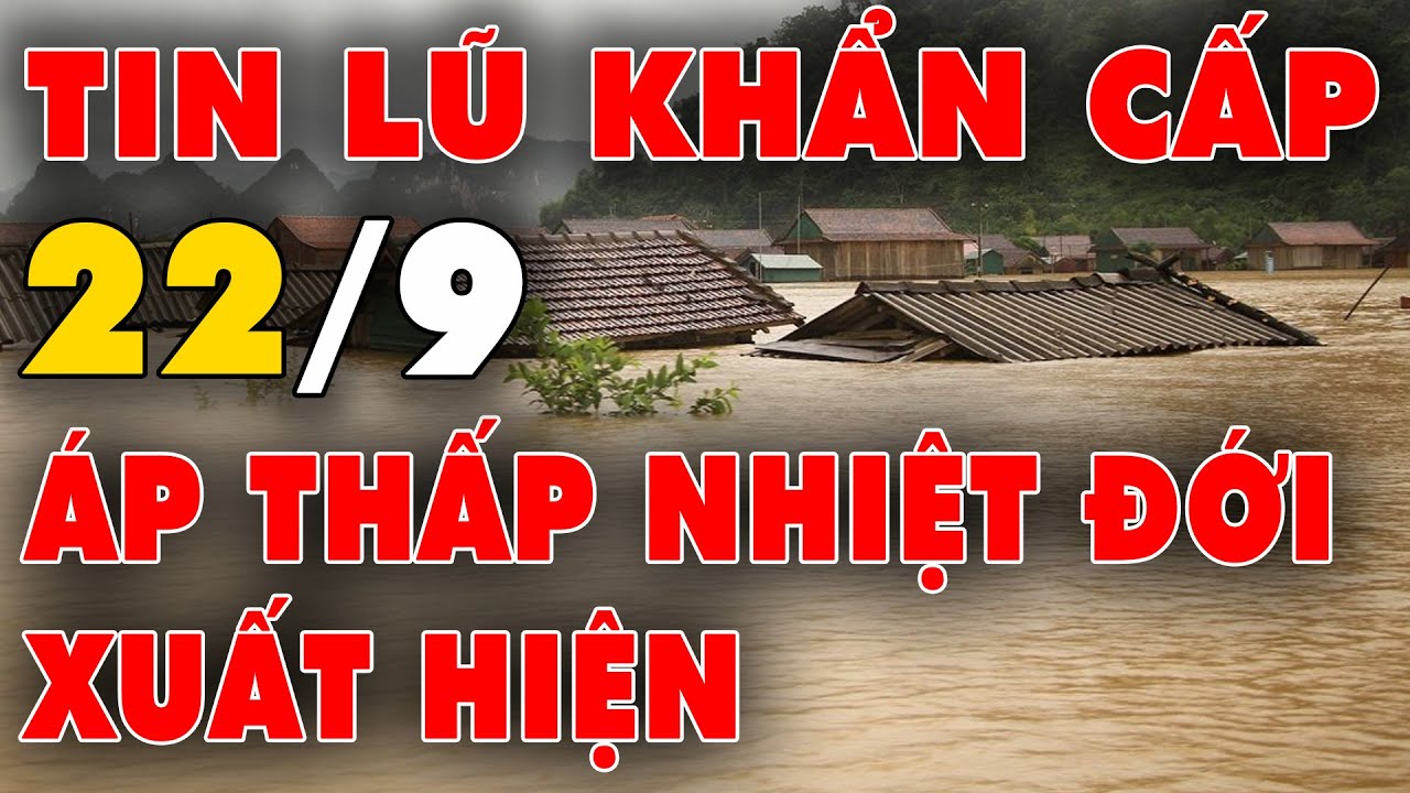 🔥 TIN LŨ KHẨN CẤP: Biển Đông xuất hiện Áp thấp nhiệt đới, miền Trung mưa xối xả ngập lụt nhiều nơi