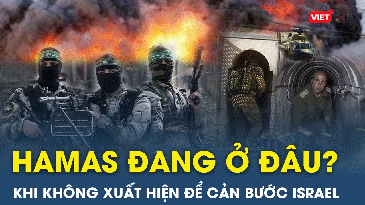 Các tay súng thuộc nhóm Hamas đã “lẩn trốn đi đâu” khi Israel tấn công trên bộ vào Dải Gaza? | VT