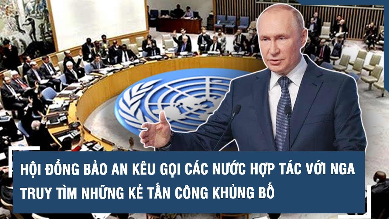 Hội đồng Bảo an kêu gọi các nước hợp tác với Nga truy tìm những kẻ tấn công khủng bố | VTs