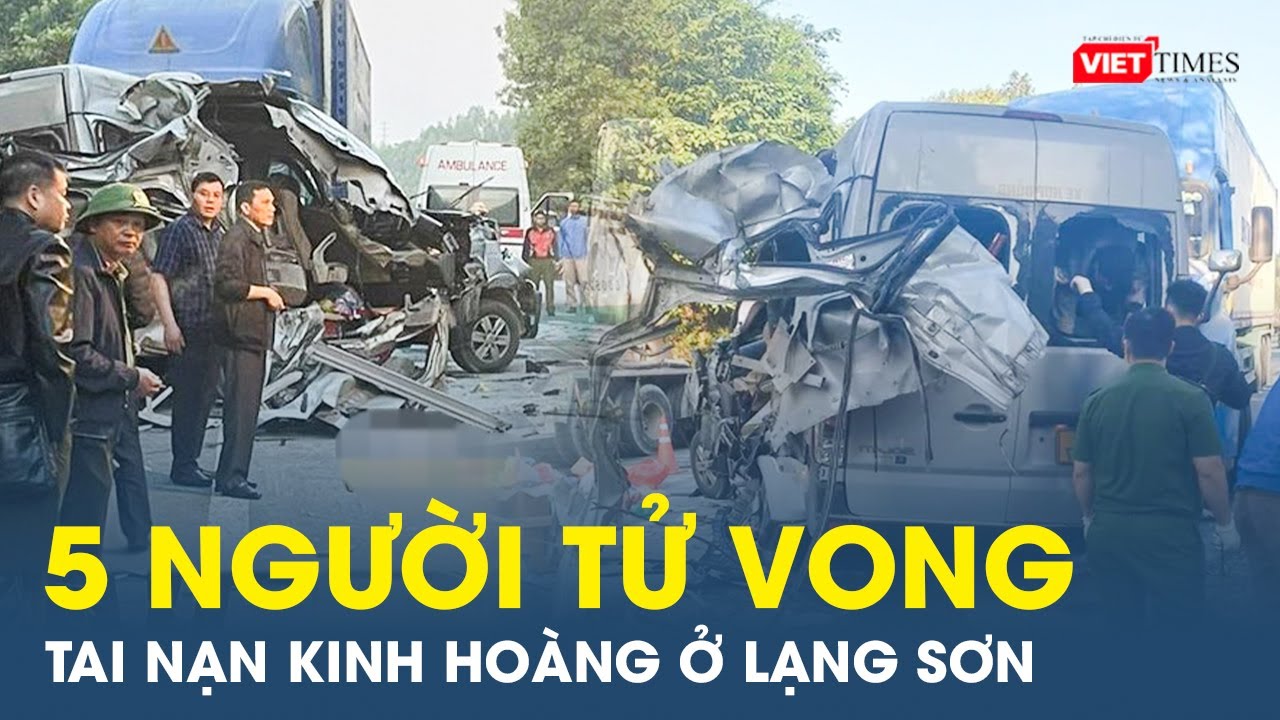 Trưa 31/10: Cận cảnh hiện trường vụ TNGT kinh hoàng khiến 16 người thương vong | Viettimes