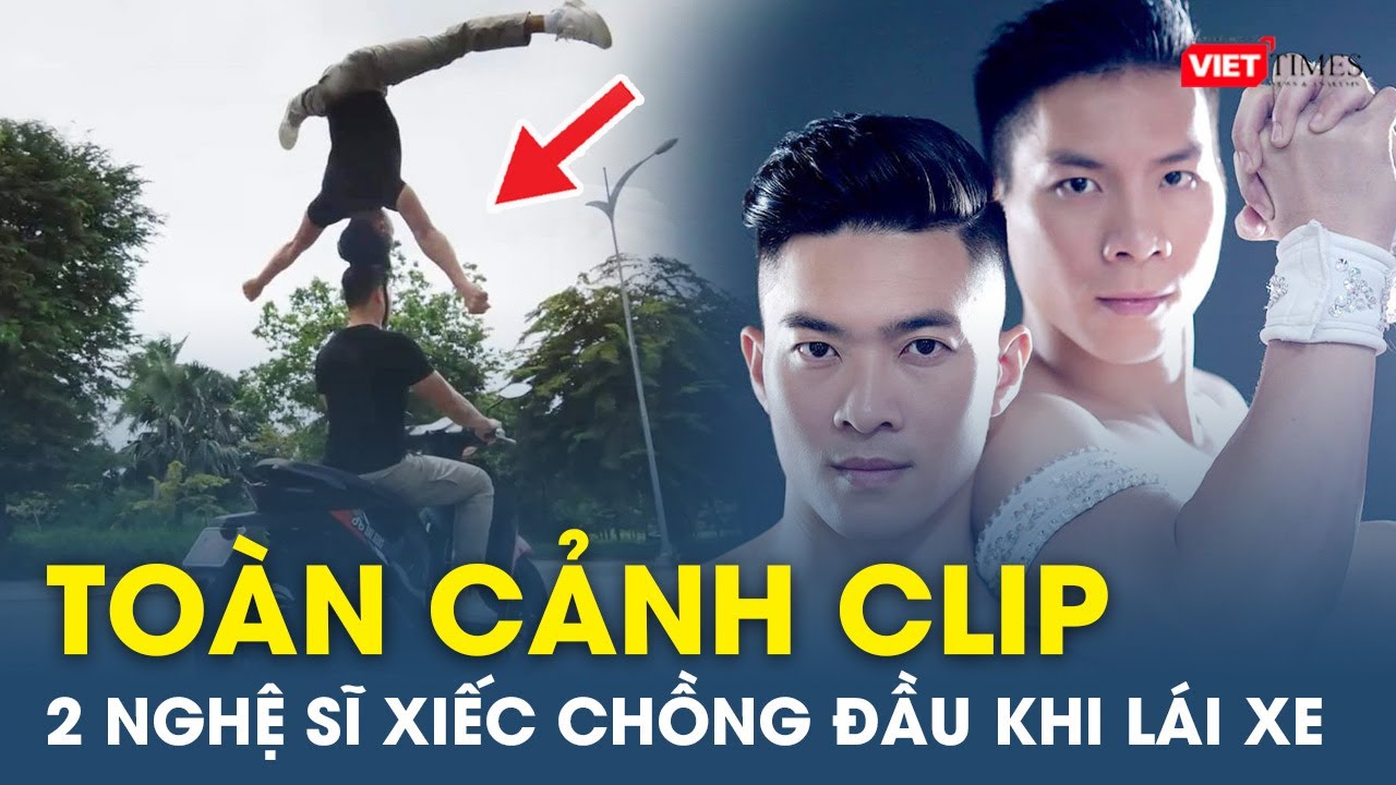 Chiều 22/10: Toàn Cảnh Clip Quốc Cơ- Quốc Nghiệp “Diễn Xiếc Chồng Đầu” Khi Lái Xe Máy Điện|VietTimes