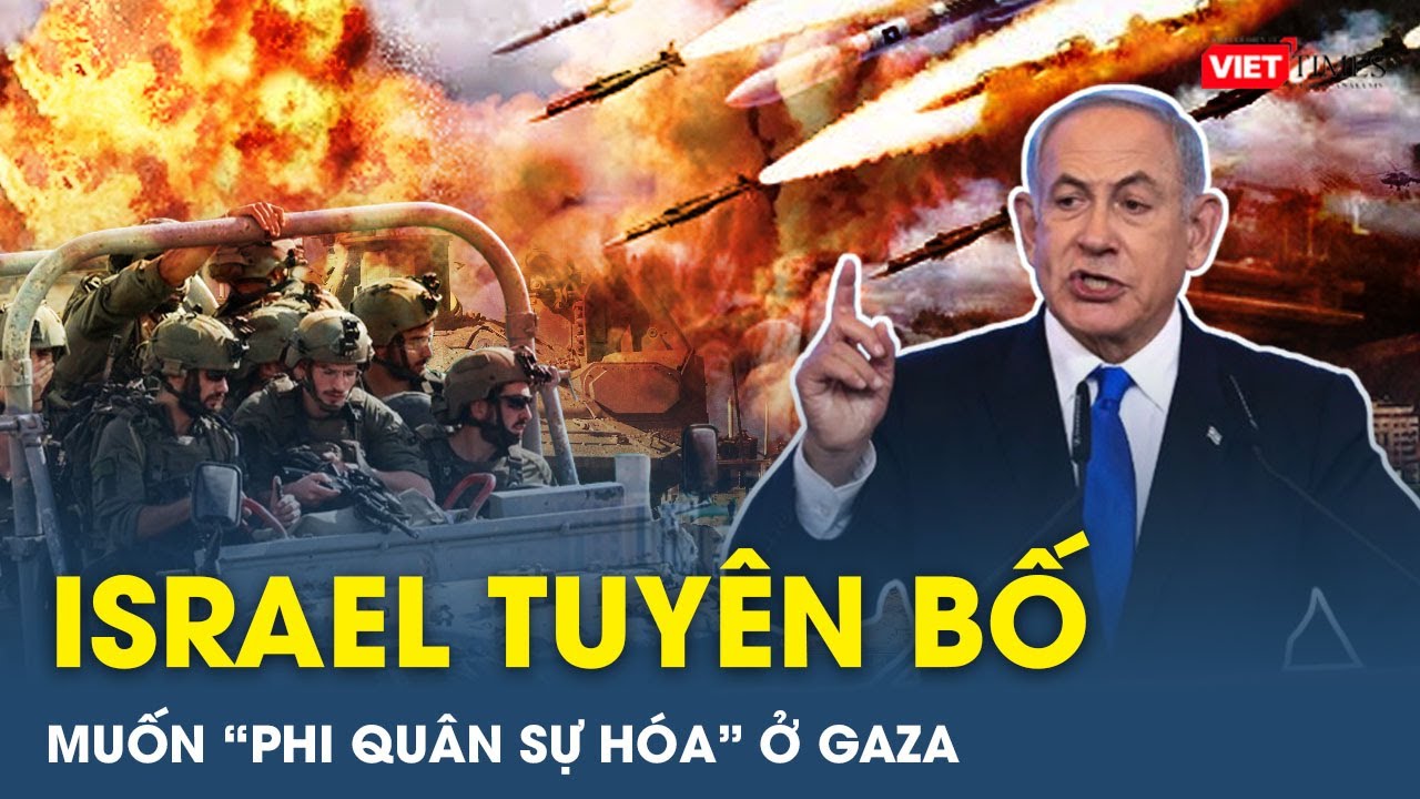 Israel muốn “phi quân sự hóa” ở dải Gaza, Hamas không muốn đàm phán với Israel | VT