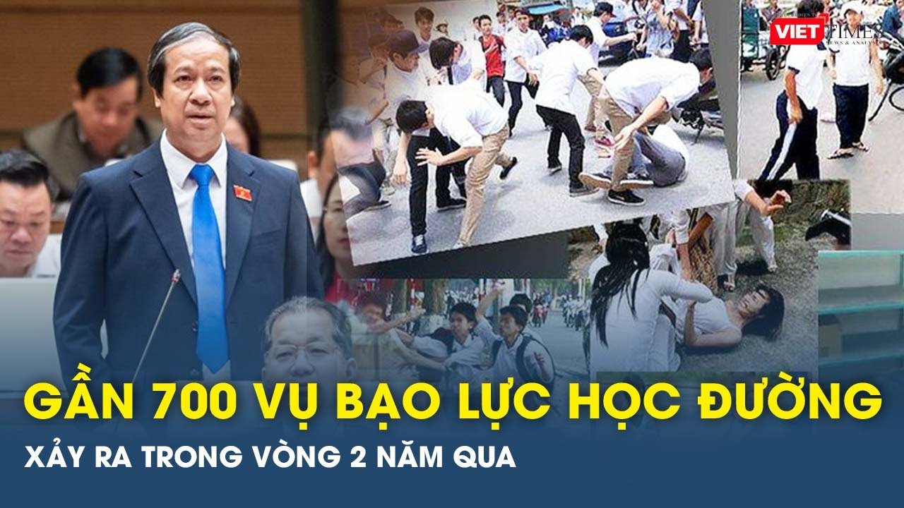 Toàn cảnh ngày 8/11: Cả nước xảy ra gần 700 vụ bạo lực học đường trong vòng 2 năm năm | VTs