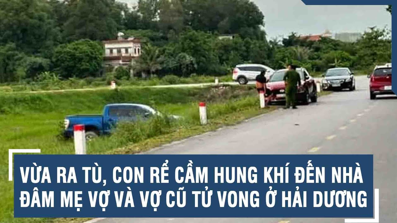 Vừa ra tù, con rể cầm hung khí đến nhà đâm mẹ vợ và vợ cũ tử vong ở Hải Dương | VTs