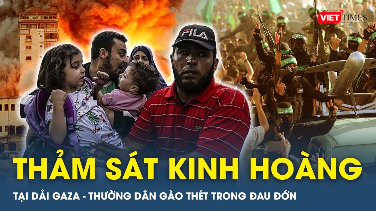 “Thảm sát kinh hoàng” tại Dải Gaza: Thường dân gào thét trong đau đớn | VTs