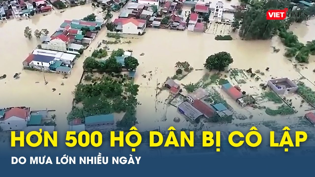 Gia Lai: Hơn 500 hộ dân bị cô lập do mưa lớn nhiều ngày | VTs